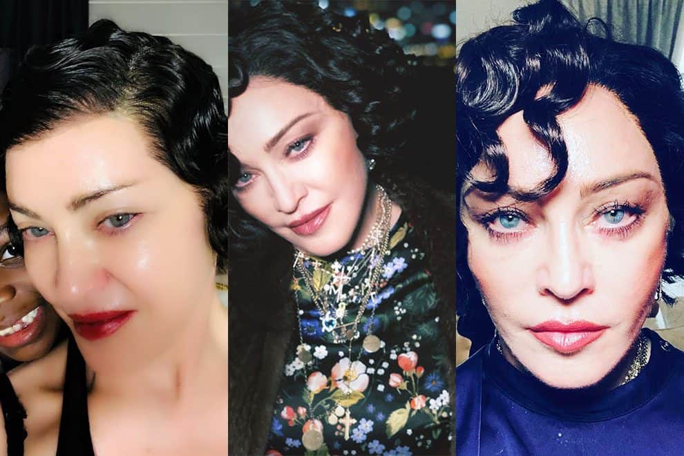 Madonna Dark Hair 2019