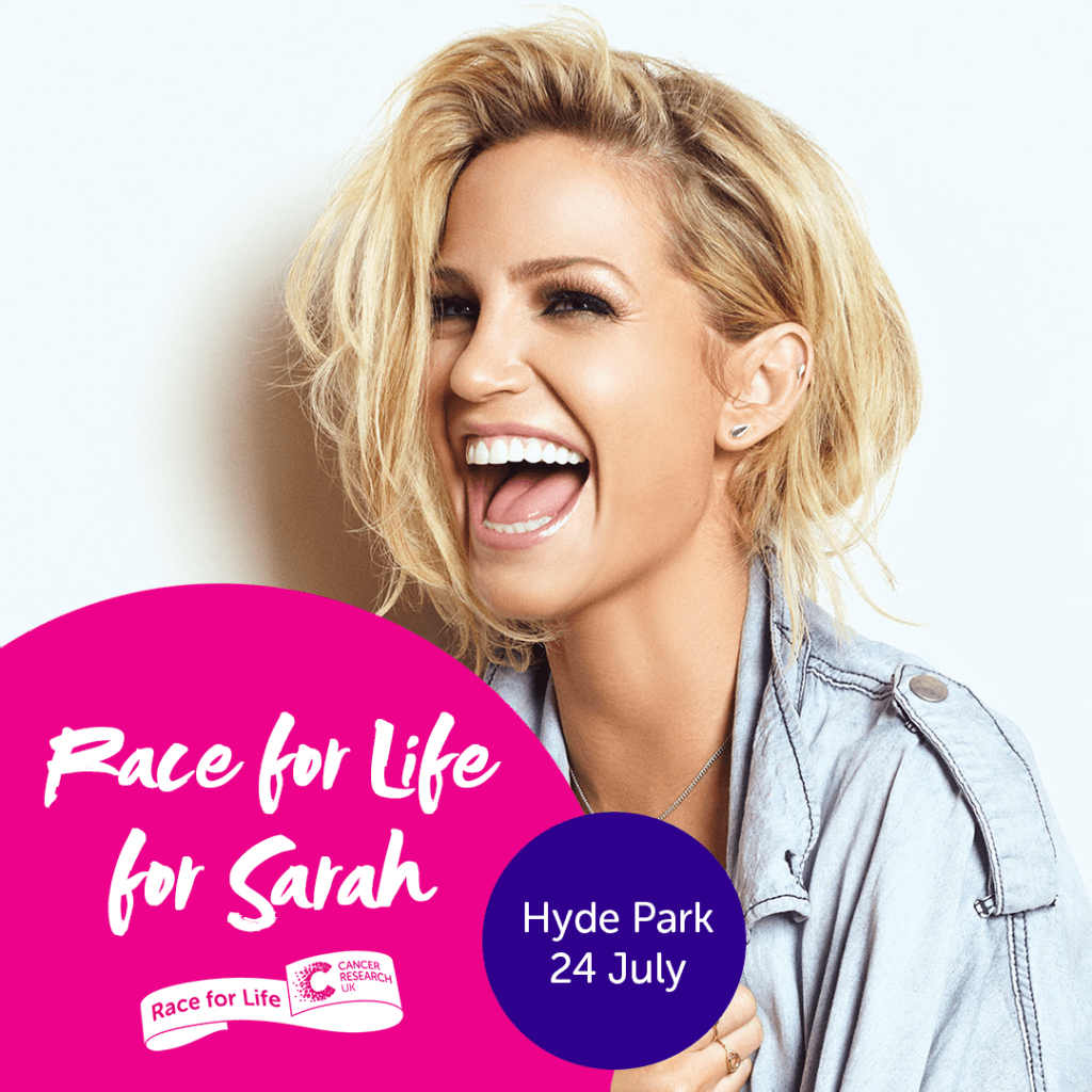 Sarah Harding Race for Life