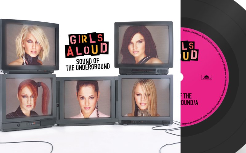 Girls Aloud Sound of the Underground 7" Vinyl