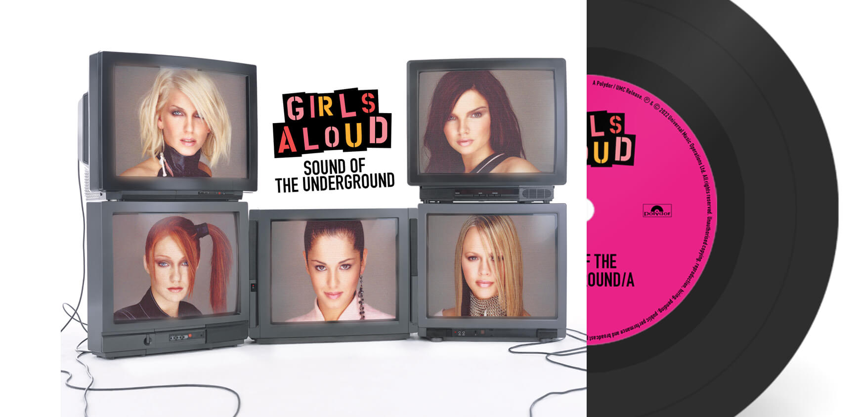 Girls Aloud Sound of the Underground 7" Vinyl